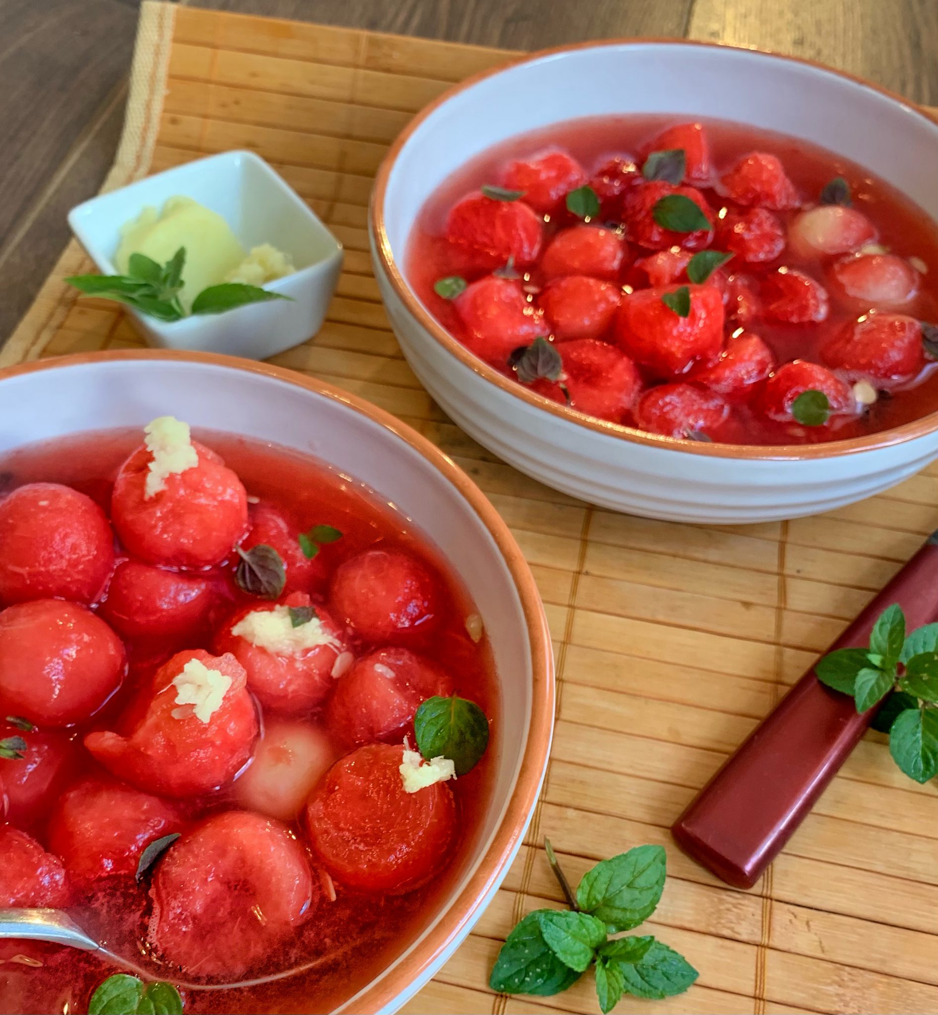 Melonen Kaltschale Mit Erdbeeren Und Minze Schmeck Den S Den